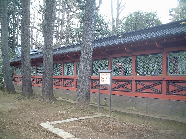 重要文化財・根津神社透塀１の写真の写真