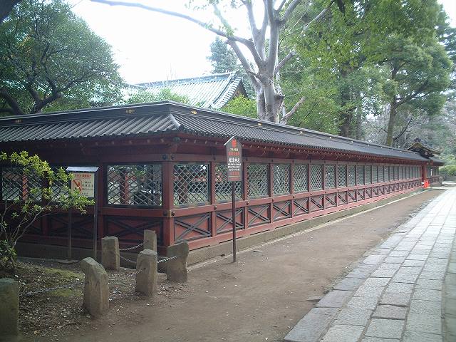 重要文化財・根津神社透塀３の写真の写真