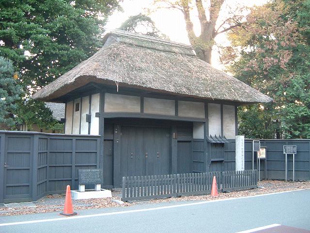 重要文化財・大場家住宅表門の写真の写真