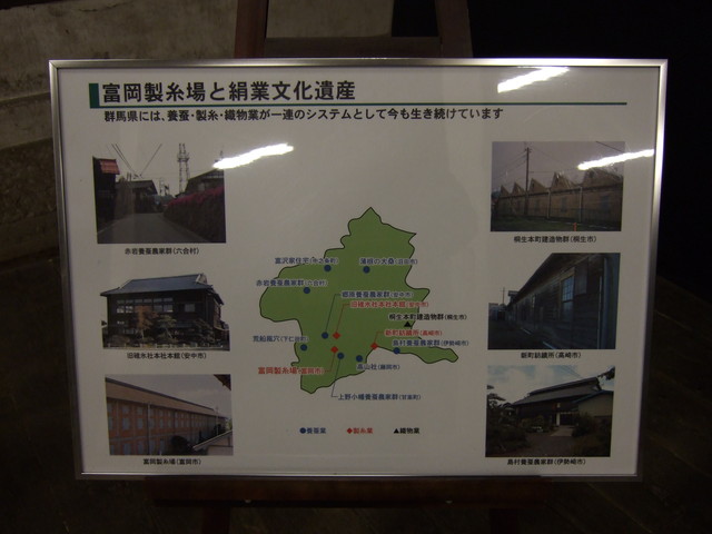 群馬県の絹業文化遺産の資料の写真の写真