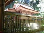 重要文化財・浅間神社摂社山宮神社本殿