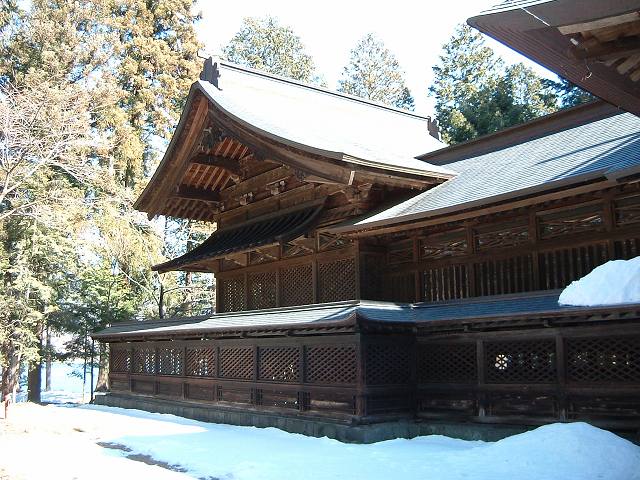 世界遺産・重要文化財・富士御室浅間神社本殿の写真の写真