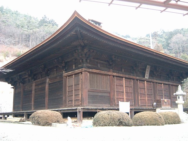 国宝・大善寺本堂の写真の写真