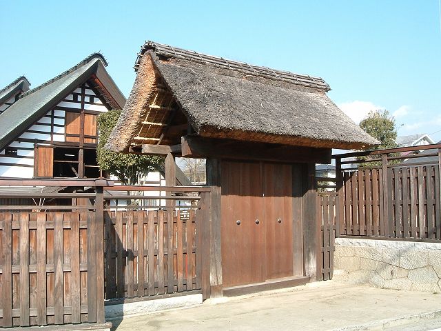 重要文化財・旧高野家住宅東門の写真の写真