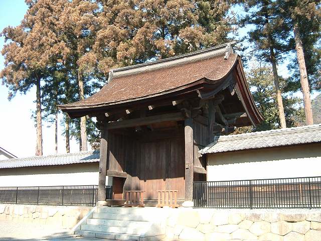重要文化財・向岳寺中門の写真の写真