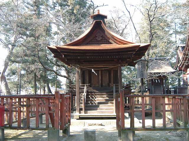 重要文化財・窪八幡神社末社高良神社本殿の写真の写真