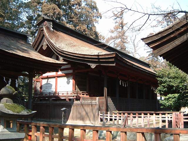 重要文化財・窪八幡神社本殿の写真の写真