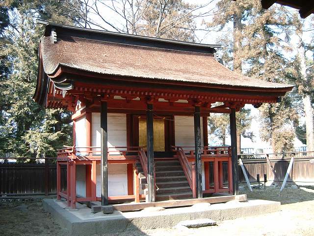 重要文化財・窪八幡神社摂社若宮八幡神社本殿の写真の写真
