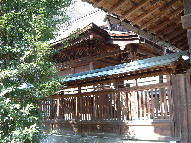 重要文化財・山梨岡神社本殿の写真の写真