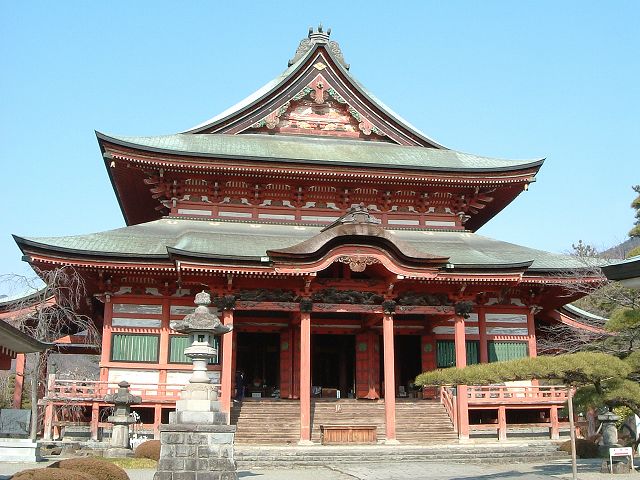 重要文化財・善光寺本堂の写真の写真