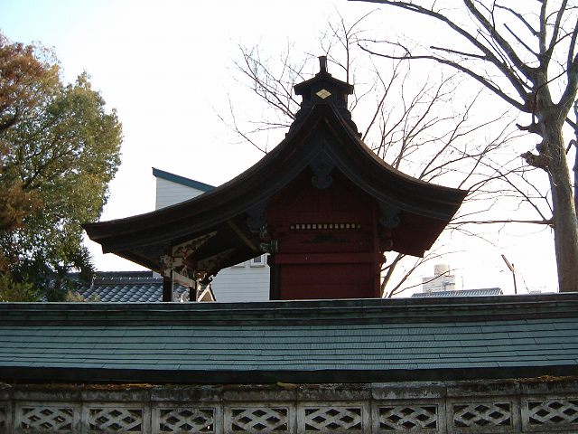 重要文化財・穴切大神社本殿の写真の写真