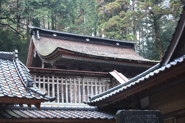 重要文化財・武田八幡神社本殿の写真の写真
